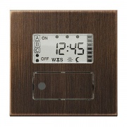 Накладка электронного таймера 201TE "Комфорт" Jung LS Латунь Antik