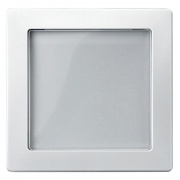 Накладка с окошком для механизмов светодиодной сигнальной лампы System Design Merten полярно-белый