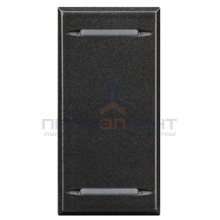 Axolute Клавиши без символа – 1 модуль, цвет антрацит