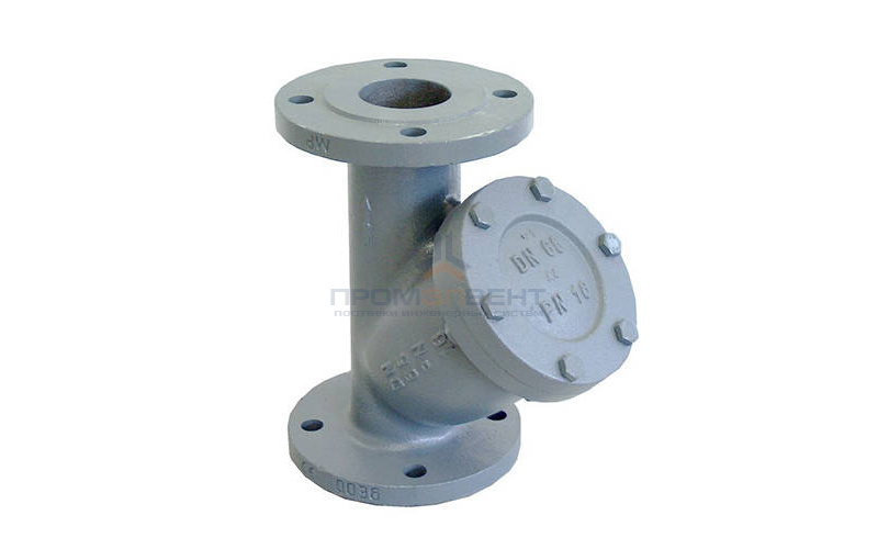 Фильтр грубой очистки Oventrop - Ду200 (ф/ф, PN16, Tmax 120°C, серый чугун)