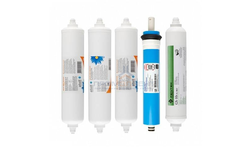 Комплект сменных картриджей Atoll №106m STD (для систем обратного осмоса Sailboat A-550m, A-560Em)