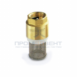Клапан донный Pedrollo VF 1 - 1" (с сеточкой, латунь)