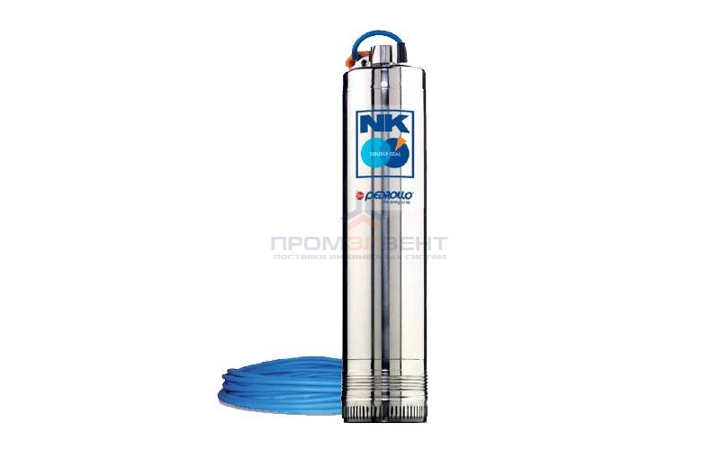 Насос колодезный Pedrollo NK 2/5-N (1,1 кВт, Qmax 80 л/мин, Hmax 79 м, 3x400В, без поплавка)