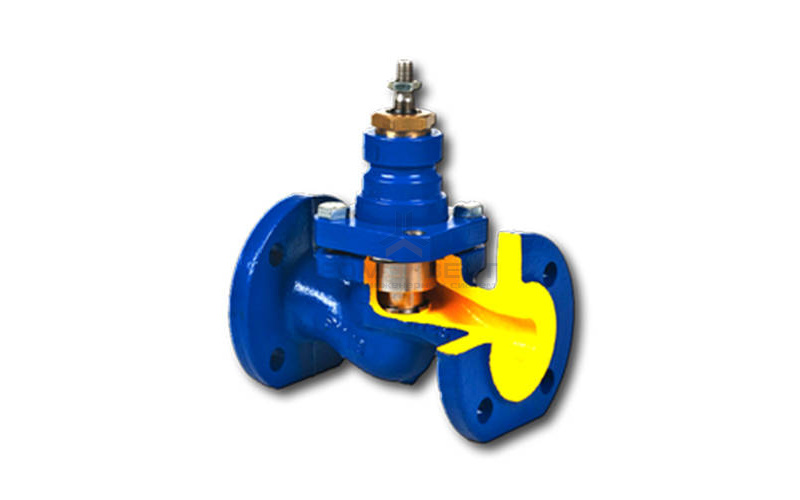 Клапан регулирующий Zetkama 227A - Ду25 (Ф/Ф, PN16, Tmax-150°C, серый чугун, исполнение №80-H)