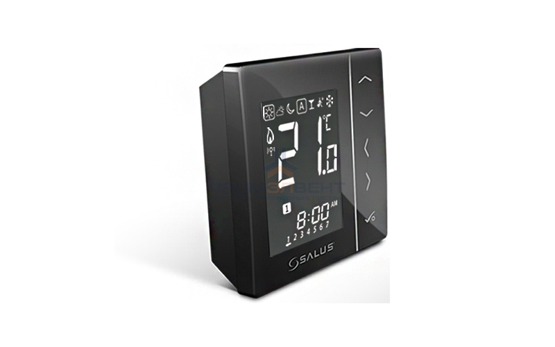 Термостат комнатный SALUS Controls IT600 - VS20BRF (регулировка 5-35°C, питание от батареек)