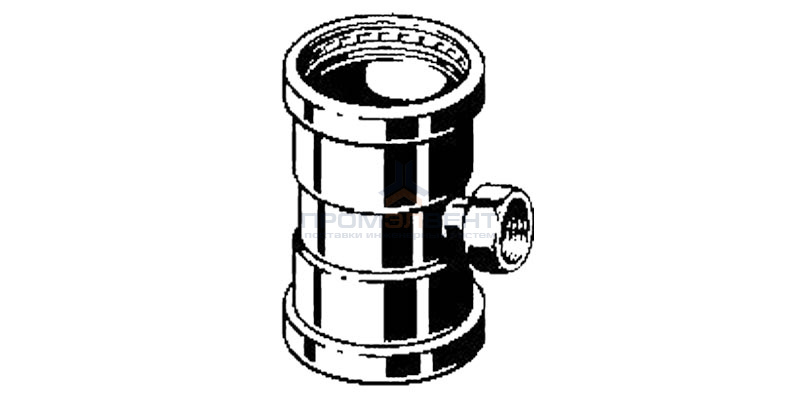 Тройник Viega d108х3/4