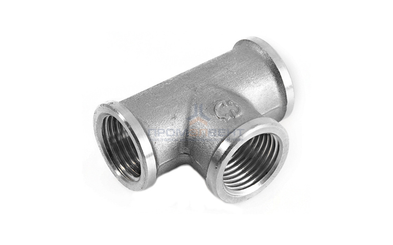 Тройник латунный резьбовой переходной STOUT (ВР) - 1