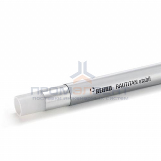 Труба из сшитого полиэтилена REHAU RAUTITAN stabil - 32x4.7 (PE-Xc/AI/PE, PN10, 95°C, бухта 25 м.)