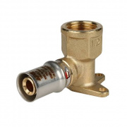 Водорозетка короткая STOUT - 20 x 1/2" (прессовая, для металлопластиковых труб)