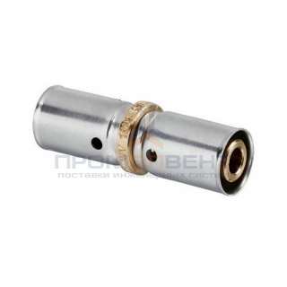 Муфта Oventrop Cofit P - 20x2.5 (прессовая, бронза)