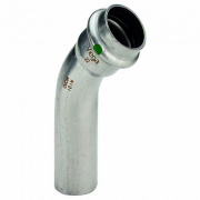 Отвод 45° Viega Sanpress Inox 2326.1 - 22 (нержавеющая сталь)