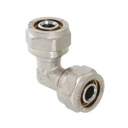 Отвод 90° VALTEC VTm.351 - 20 (винтовой, для металлопластиковых труб)