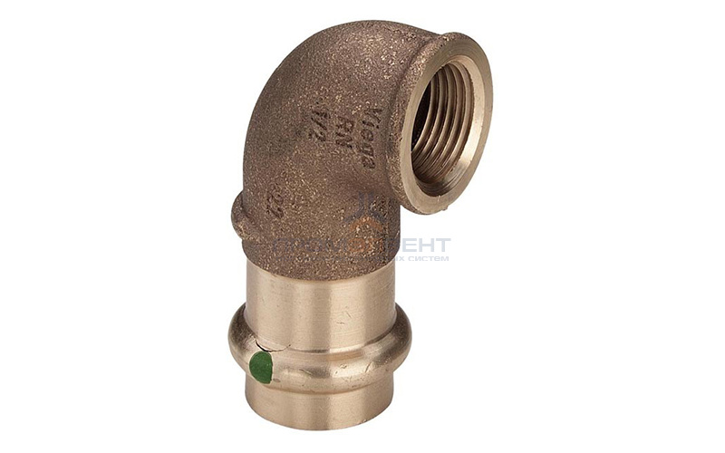 Отвод 90° Viega G3 Sanpress 2214.2 - 15 x 1/2