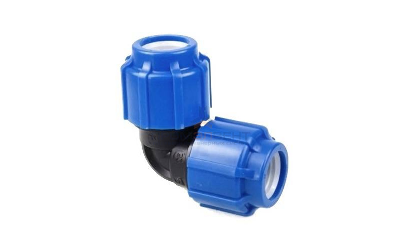 Отвод 90° Политэк - 40 (винтовой, для труб ПНД)