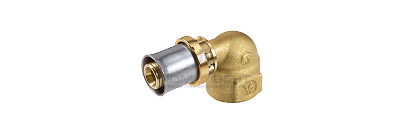 Переход на внутреннюю резьбу угловой Giacomini RM129 - 26x3.0 x 3/4