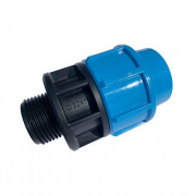 Переход на наружную резьбу ДЖИЛЕКС - 32 x 1"1/4 (винтовой, для труб ПНД)