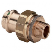 Переход на наружную резьбу разъемный Viega G3 Sanpress 2265 - 28 x 1"