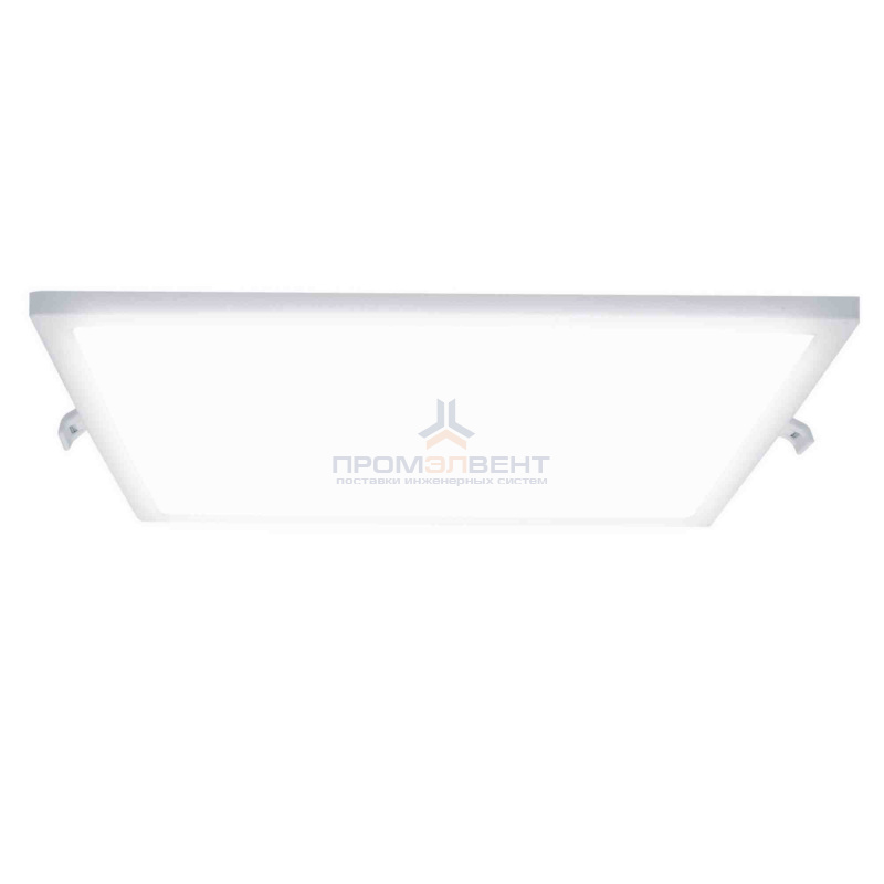 06-61 Светодиодная панель встраиваемая квадр. 220В, 24Вт, CRI:80Ra, 1920Лм, 220*208 мм, алюминиевый корпус, встроенный изолированный драйвер, 6500K