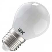 Лампа LED G45 шар матовый 7Вт 230В 3000К E27 серия 360° IEK