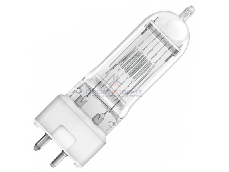 Лампа специальная галогенная Osram 64718 GCK/GCT T/27(T/26) 650W 230V GY9.5 400h 3000K (PH 6823P)