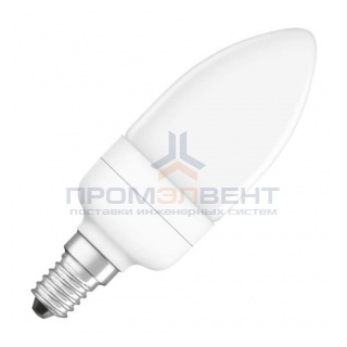 Лампа энергосберегающая Osram Mini Candle 9W/827 E14