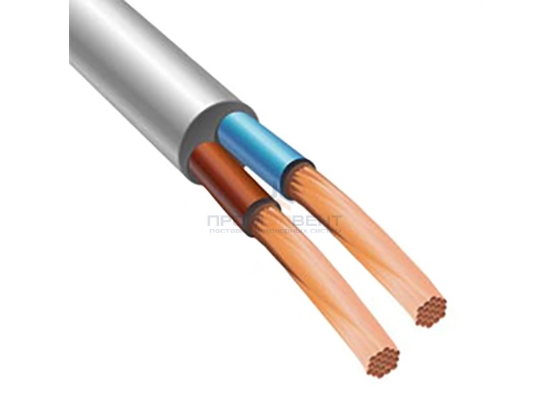 Провод соединительный ПВС 2х4,0 ГОСТ 7399 (Электрокабель НН)