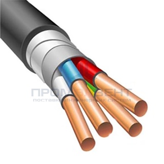 Кабель силовой бронированный ВБбШв 4х10 ГОСТ 31996 (Электрокабель НН)