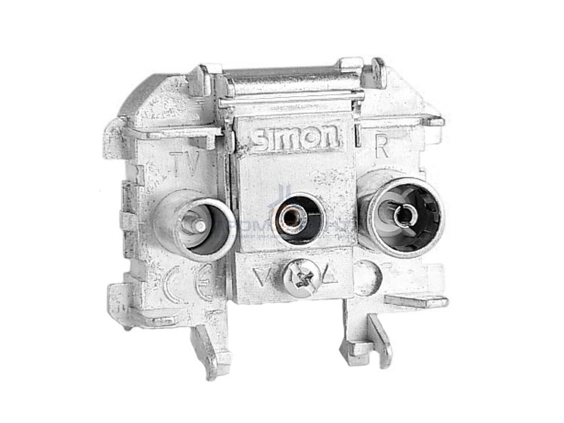 Розетка R-TV-SAT проходная Simon 73 Loft