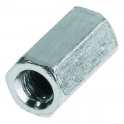 Гайка соединительная М10 удлиненная оцинкованная DIN6334