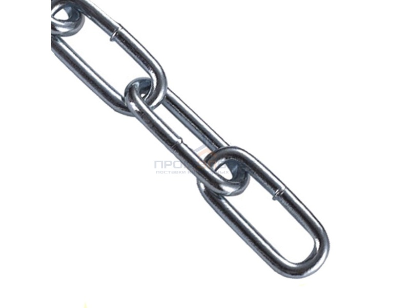 Цепь длиннозвенная (DIN763) 5мм (упаковка 32м)