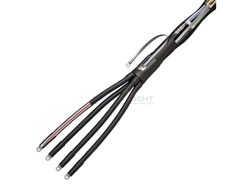 Муфта концевая 4ПКТп(б)-1-25/50-Б (КВТ) с броней с болтовыми наконечниками