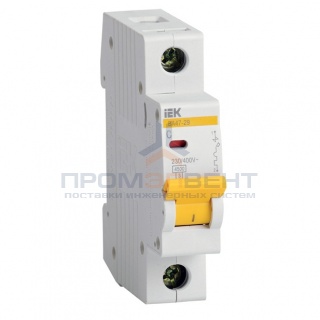 Автоматический выключатель ВА47-29 1Р 32А 4,5кА характеристика С ИЭК (автомат)