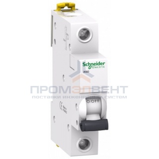 Автоматический выключатель Schneider Electric Acti 9 iK60 1П 63A 6кА C (автомат)