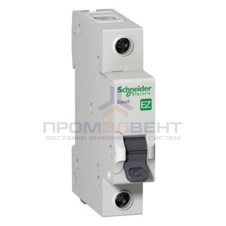Автоматический выключатель Schneider Electric EASY 9 1П 63А B 4,5кА 230В (автомат)