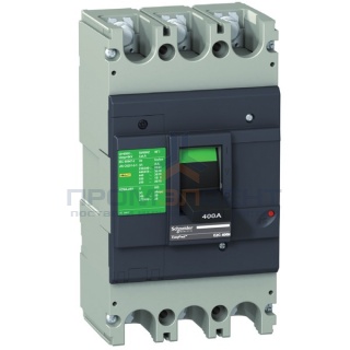 Автоматический выключатель Schneider Electric EZC400N 400A 36кА/415В 3П3Т (автомат)