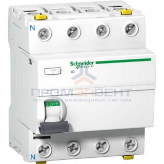 УЗО Acti 9 iID K 4П 25A 30mA AC Schneider Electric