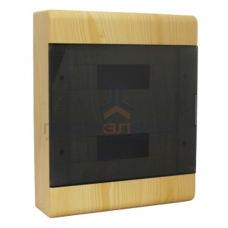 Щит распределительный навесной Тyco на 24 модуля под дерево "Сосна" 370х302х95мм