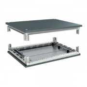 Комплект, крыша перфорованная и основание, для шкафов, 600 x 1000 мм