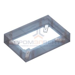 Комплект пластин для фиксации цоколя к полу, 4шт.