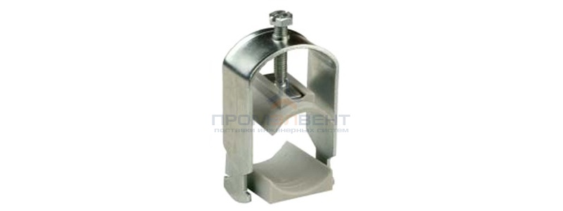 Кабельный зажим для С-профиля, диаметр кабеля 18-22 мм