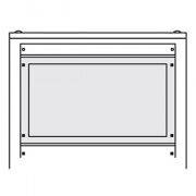 Секционная панель, углублённая, В600мм, Ш600мм