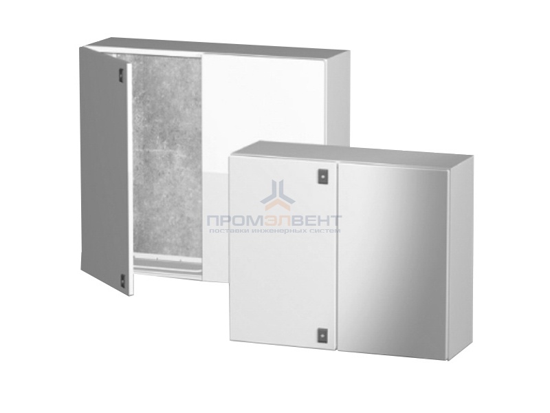Навесной металлический влагозащищенный шкаф DKC CE IP55 800x1000x300мм двухдверный с монтажной плато