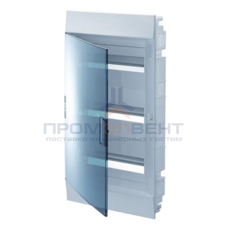 Бокс в нишу ABB Mistral41 36М (3x12) зеленая дверь без клеммного блока