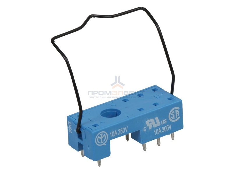 Розетка Finder 95.15 для монтажа на плате для реле 40.51/40.52/40.61/44.52/44.62 (с зажимной клетью)